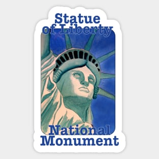 Statue of Liberty National Monument Sticker